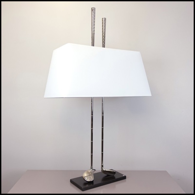 Golf club outlet table lamp