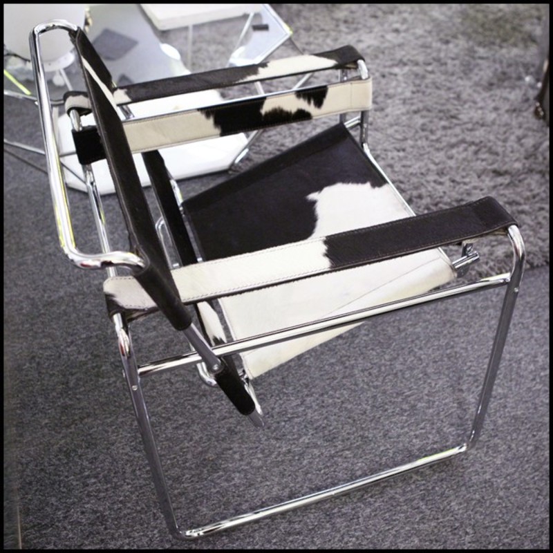 Wassily discount chair cowhide