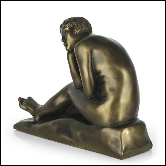 thinking woman sculpture