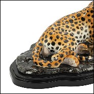 Sculpture in Porcelain 162-Leopard Laying