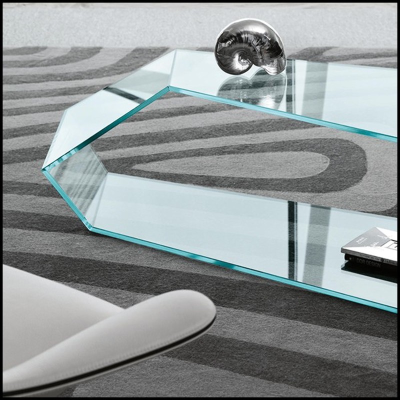 Coffee Table 194-Trapez Glass