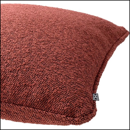 Coussin 24- Bouclé Rouge S