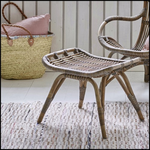 Stool 41- Roda Rattan