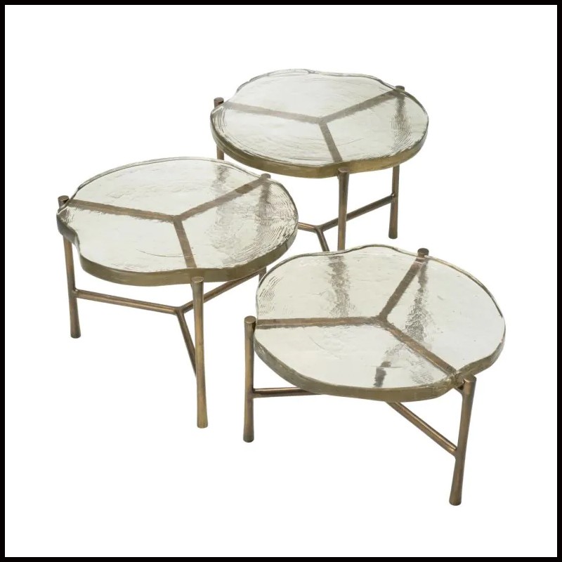 Coffee Table 24 - Baldovini set of 3