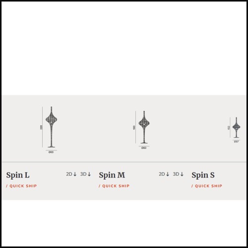 Lampadaire 30 - Spin S