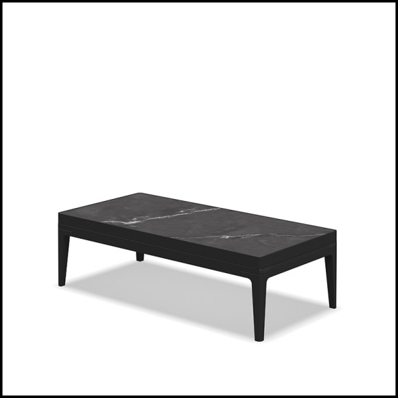 Table basse 45 - Grid ceramic rectangular