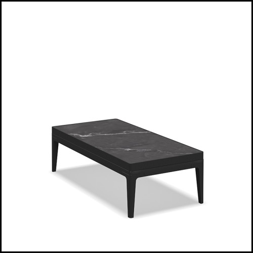 Table basse 45 - Grid ceramic rectangular