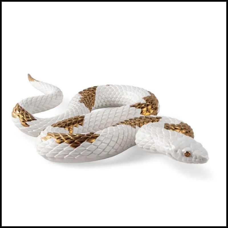 Golden Snake Figurine 256- Valentin