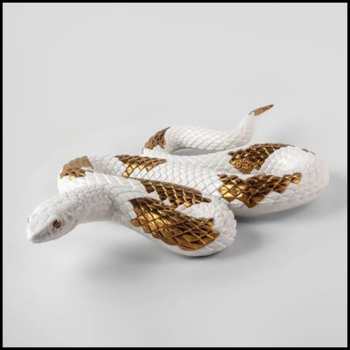 Golden Snake Figurine 256- Valentin