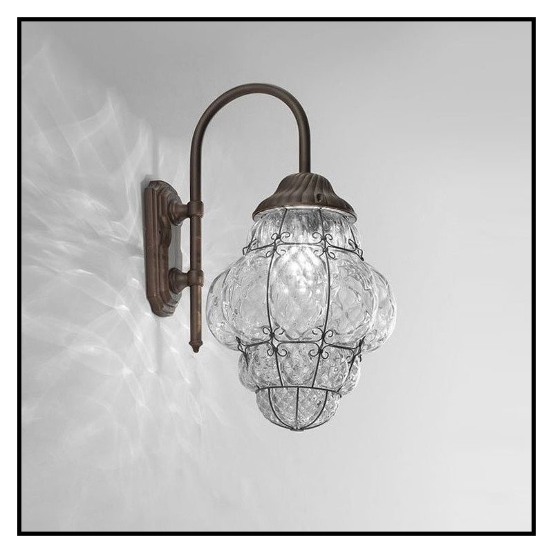 Lampe Mural Outdoor Classic - 233 PC Transparent