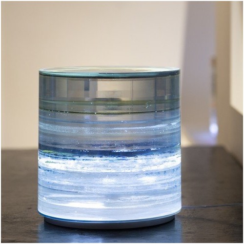 Side Table PC - Illuminated Ocean