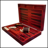 Backgammon PC - Finition Croco