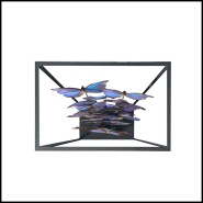 Butterflies Frame - Morpho Didius PC