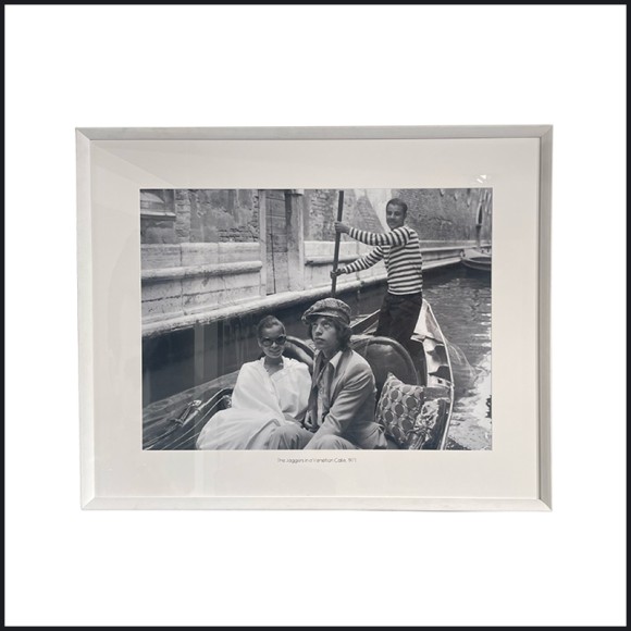 Photographie PC- Mick Jagger Venice 1971