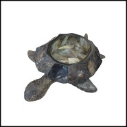 Sculpture PC - Tortue Ecaille et Macre