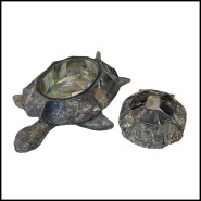 Sculpture PC - Tortue Ecaille et Macre