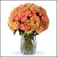 Bouquet 24 -  Roses  real touch 72 pcs/3 varieties