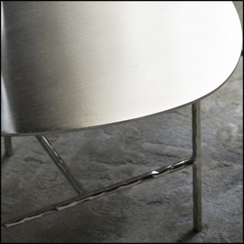 Side Table  107 - Quadruple Nickel