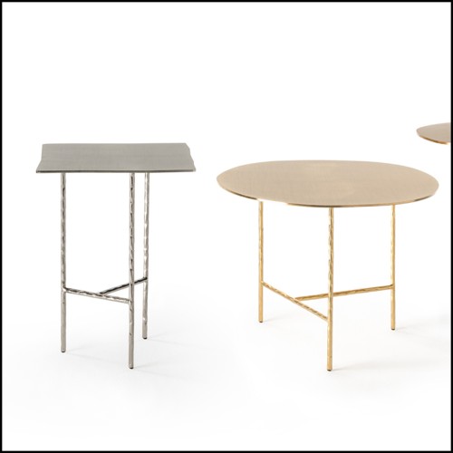 Side Table  107 - Quadruple Nickel