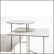 Side Table 107 - Quadruple Nickel Square