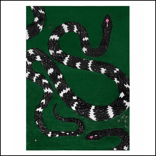 Tapis 237 - Python de Bois...