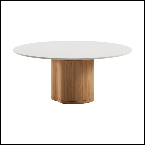 Dinning Table 48- Ogado White