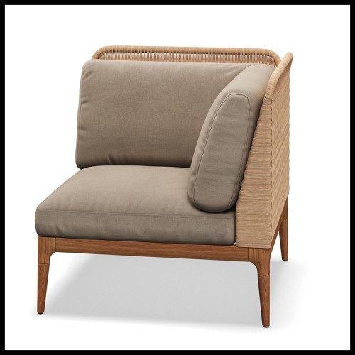 Corner ArmChair Unit Right 45- Lima