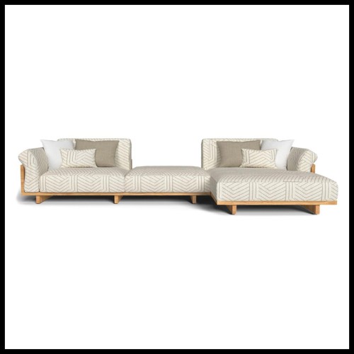 Modular Sofa 214- Argo Wood