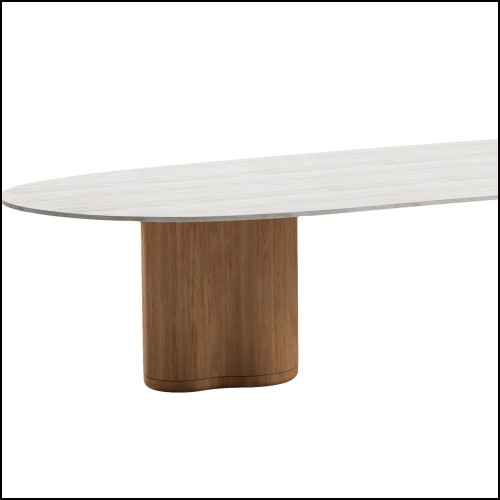 Dinning Table 48- Ogado White Large