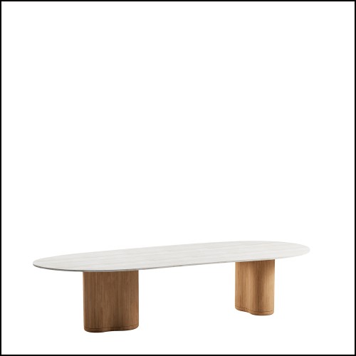 Dinning Table 48- Ogado White Large