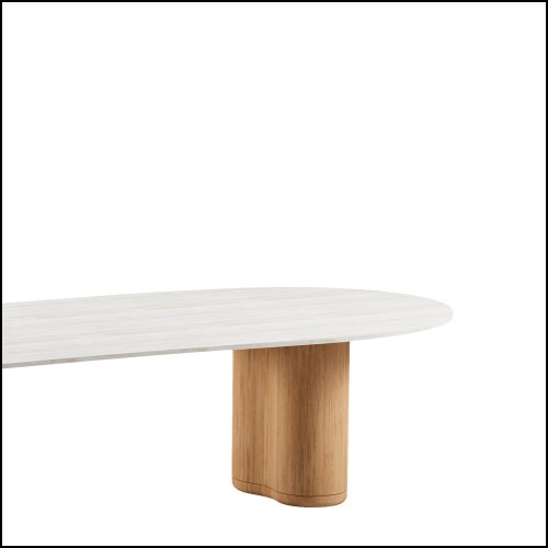 Dinning Table 48- Ogado White Large