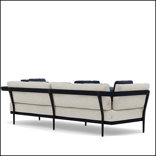 Sofa 48 - Flows 3 - Seater Black