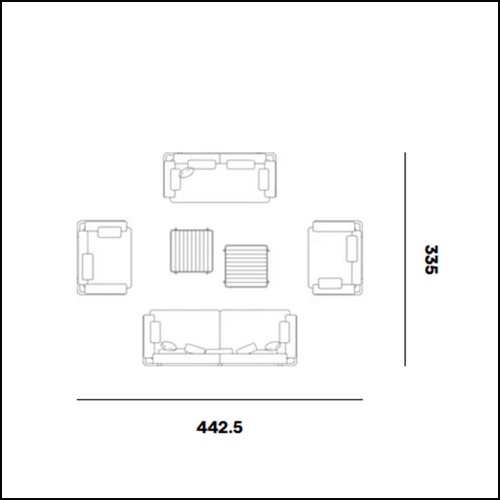 Sofa 48 - Flows  set 4