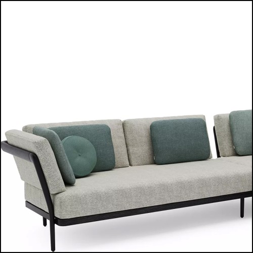 Outdoor Sofa 48 - Flows Black