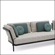 Outdoor Sofa 48 - Flows Black