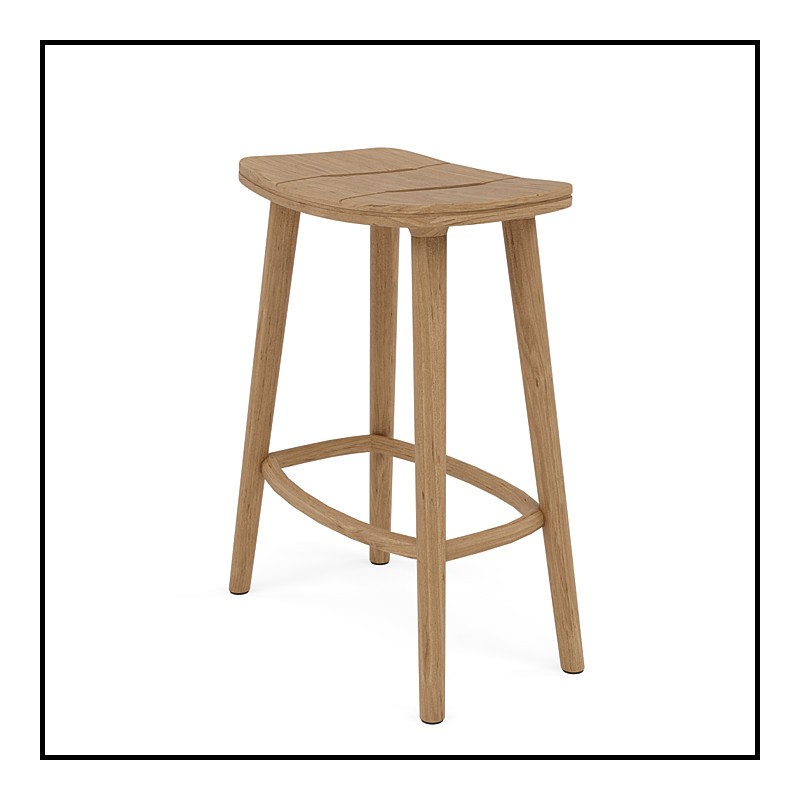 Outdoor Counter Height Stool 48 - Solid