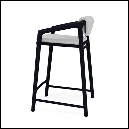 Counter Height Stool with back 48 - Solid