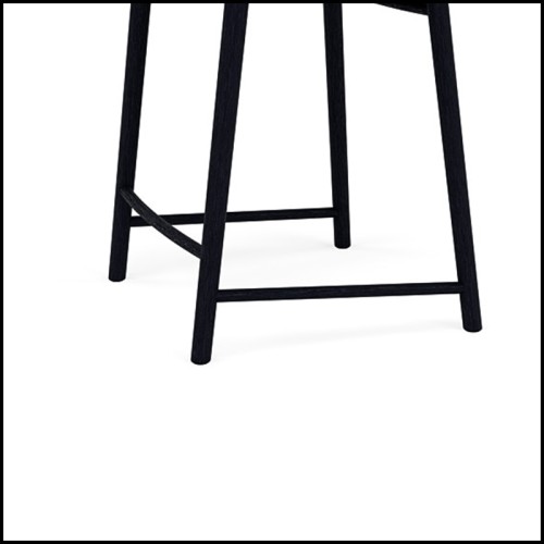 Counter Height Stool with back 48 - Solid