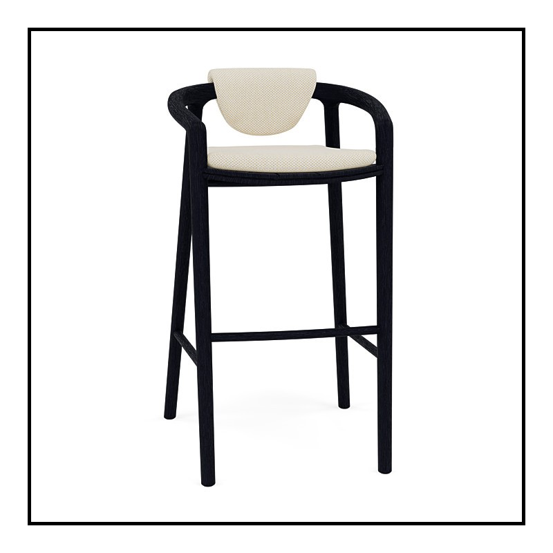 Bar Stool with back 48  - Solid