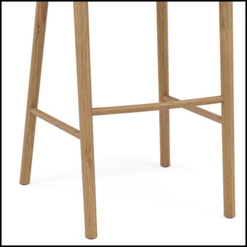 Bar Stool with back 48 - Solid