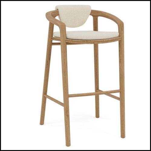 Bar Stool with back 48 - Solid