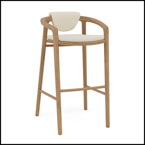 Bar Stool with back 48 - Solid