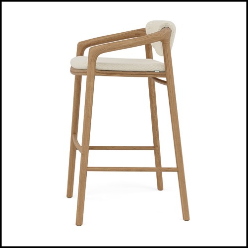 Bar Stool with back 48 - Solid