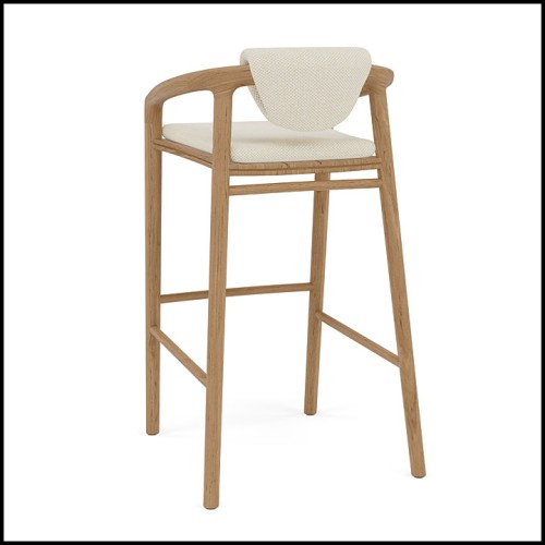 Bar Stool with back 48 - Solid