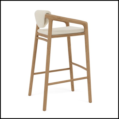 Bar Stool with back 48 - Solid